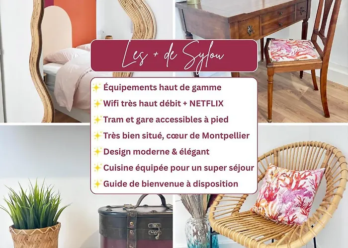 Lägenhet Sylou - Centre Historique, 4 Personnes, Climatisation, Netflix, Comedie, Tramway, Gare *